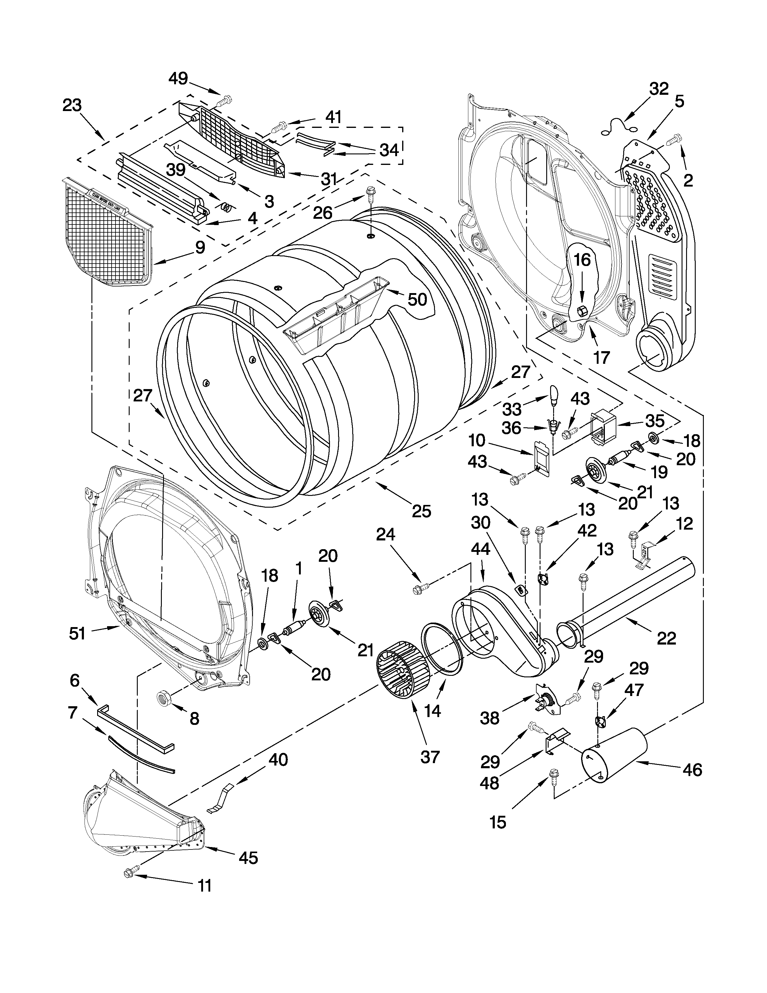 Bulkhead parts