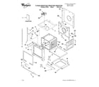 Whirlpool RBS307PVB02 oven parts diagram