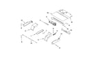 Whirlpool RBS307PVQ02 top venting parts diagram