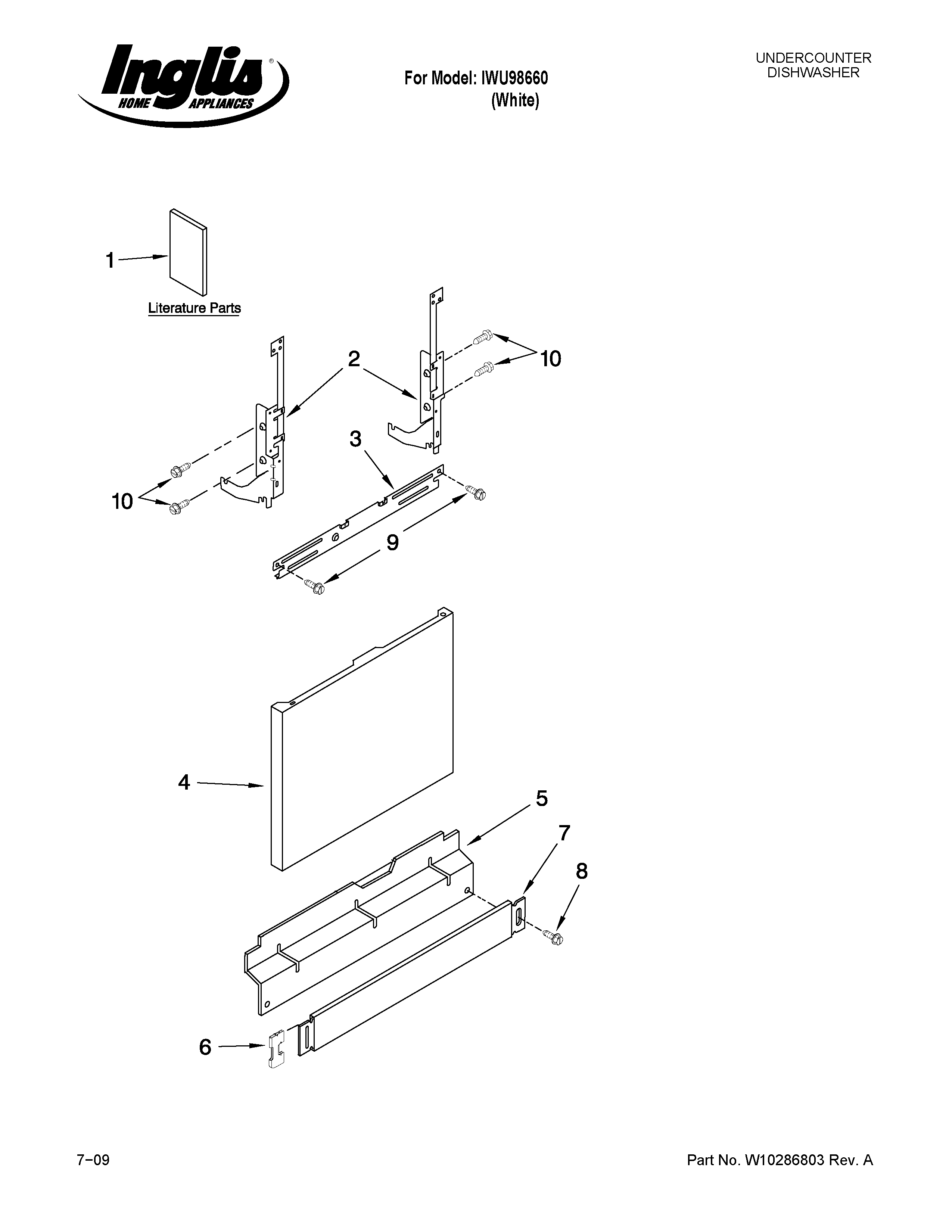 Door and panel parts