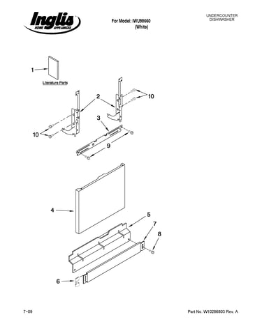 Door and panel parts