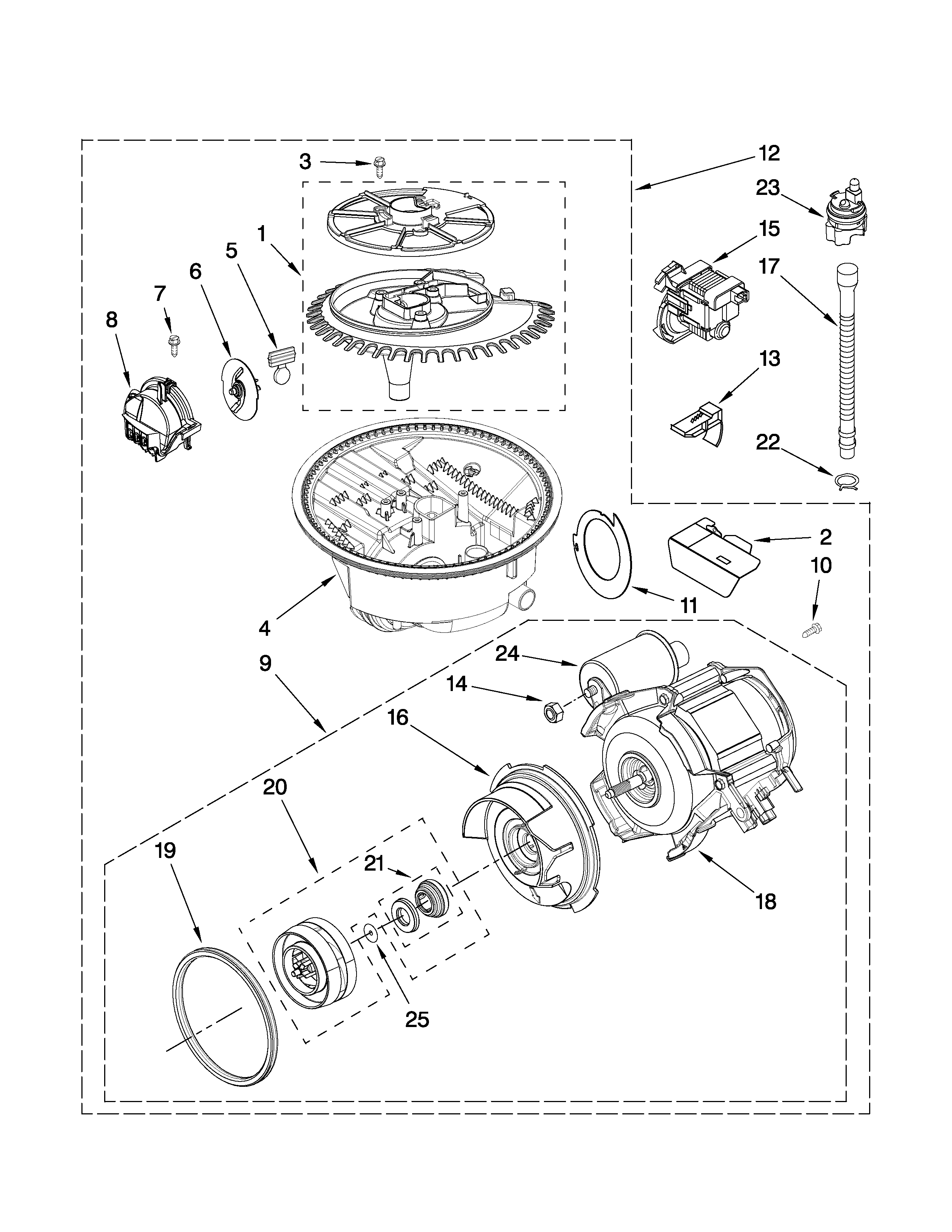 PUMP AND MOTOR PARTS