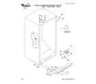 Whirlpool EV187NYRS06 cabinet parts diagram