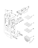 Freezer liner parts