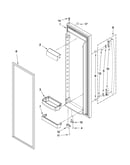 Refrigerator door parts