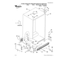 Whirlpool GD5DHAXVQ04 cabinet parts diagram