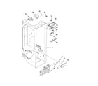 Whirlpool GD5DHAXVQ04 refrigerator liner parts diagram