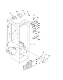 Refrigerator liner parts