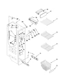 Freezer liner parts