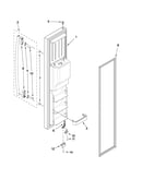 Freezer door parts