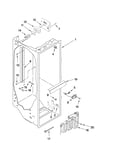 Refrigerator liner parts