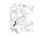 Maytag 7MMGP0035WQ0 cabinet parts diagram