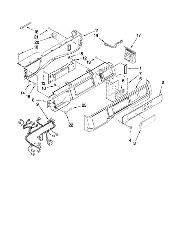 Control panel parts