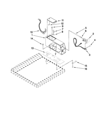 Meter case parts