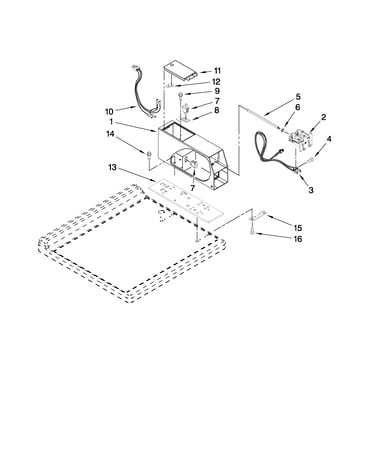 Meter case parts