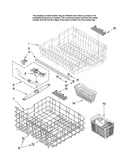 Upper and lower rack parts