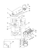 Case, gearing and planetary unit
