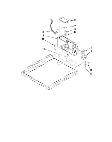 Meter case parts