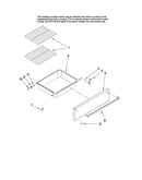 Drawer and rack parts