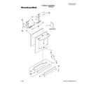 KitchenAid KUDC03FVSS2 door and panel parts diagram