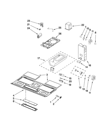 Interior and ventilation parts