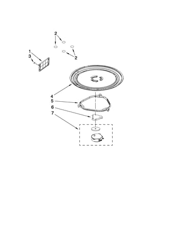 Turntable parts