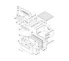 Jenn-Air JUD248CCRS00 upper drawer parts diagram