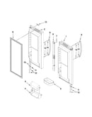 Refrigerator door parts