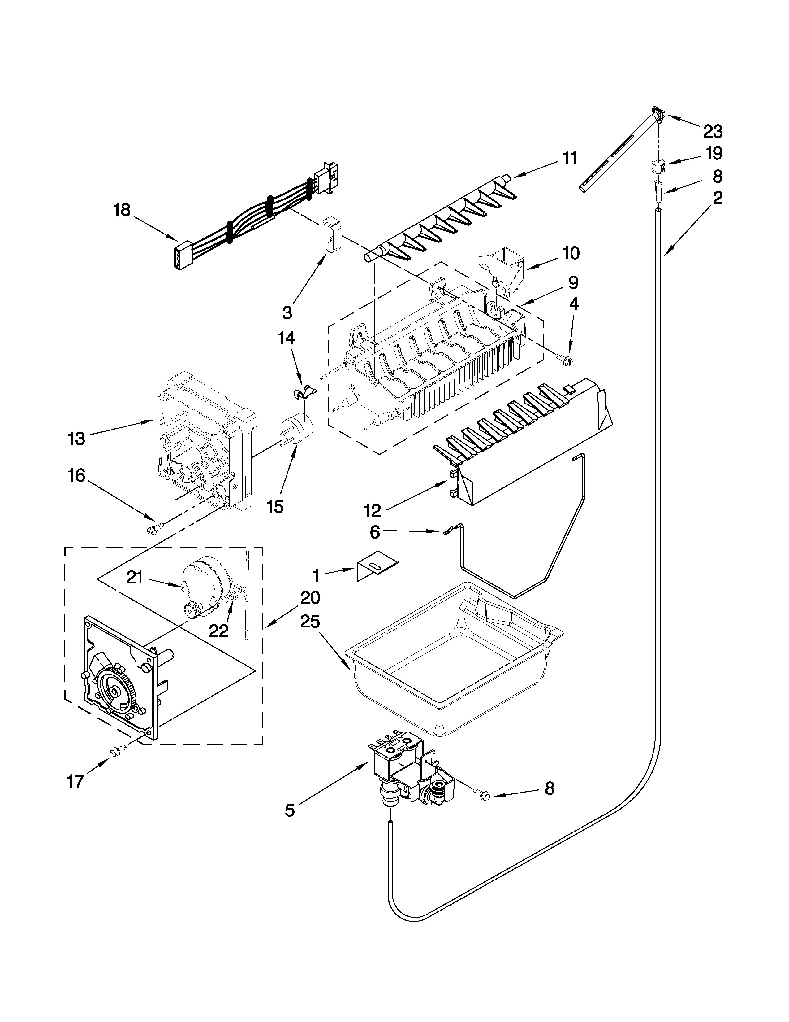 ICEMAKER PARTS