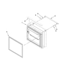 Freezer door parts