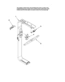 Upper wash and rinse parts