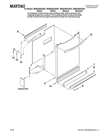Door and panel parts