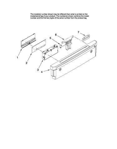 Control panel parts