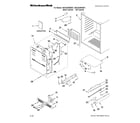 KitchenAid KBCS24RSBS01 cabinet parts diagram