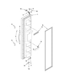 Freezer door parts