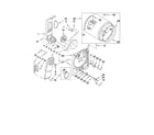 Crosley CEDS832VQ1 bulkhead parts diagram