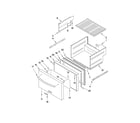 KitchenAid KDDO24CVX00 lower drawer parts diagram