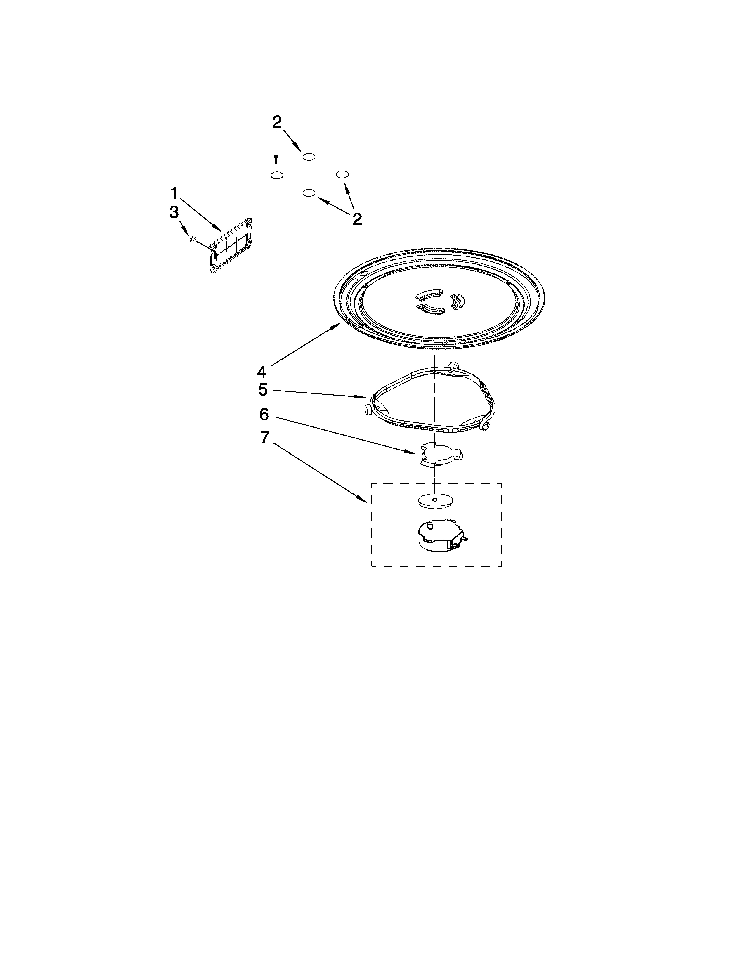 Turntable parts