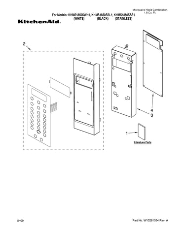 Control panel parts