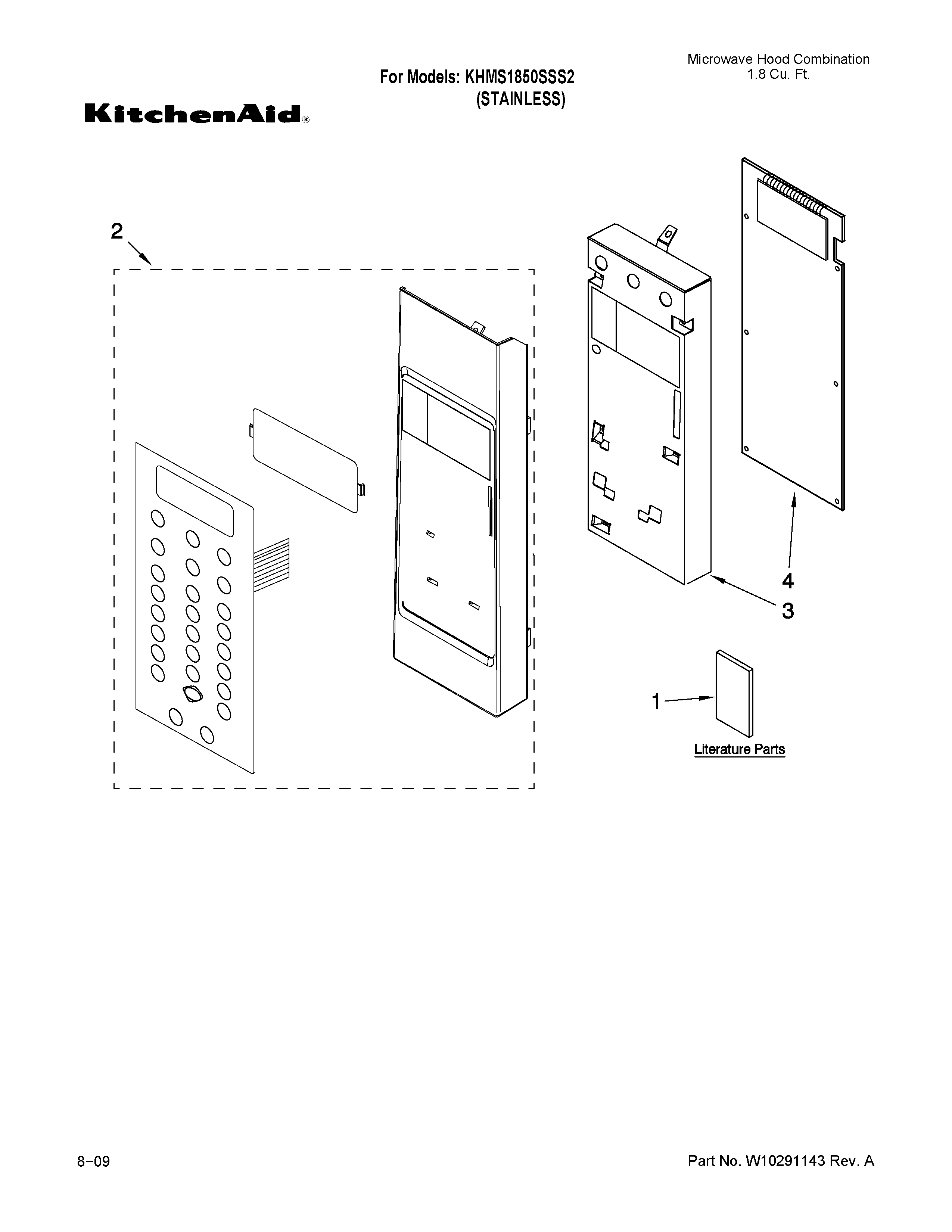 CONTROL PANEL PARTS