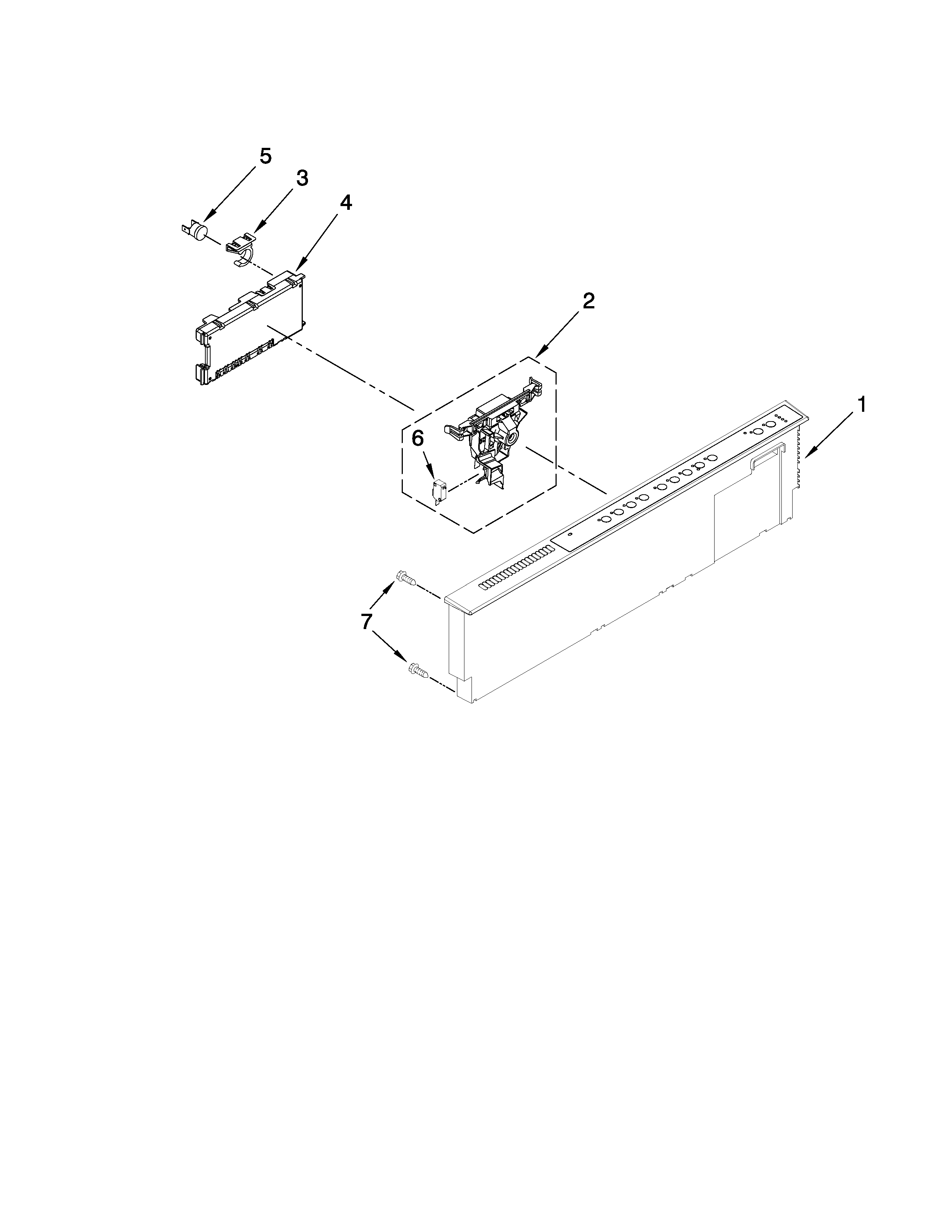 Control panel parts