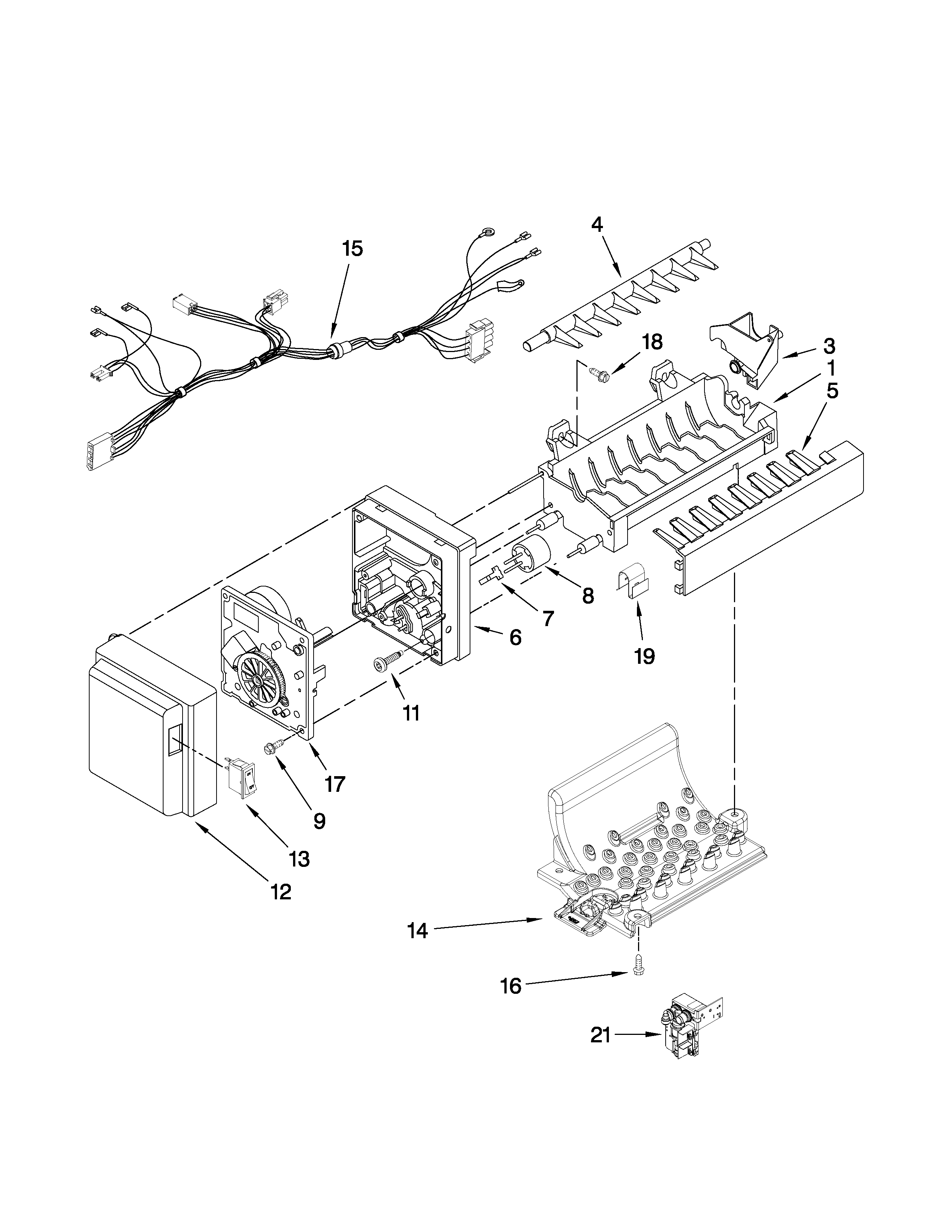 Icemaker parts