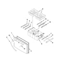 Freezer door parts
