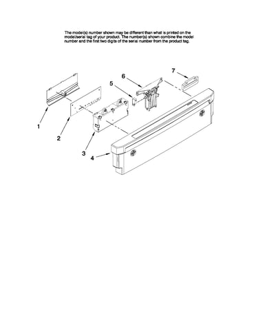 Control panel parts