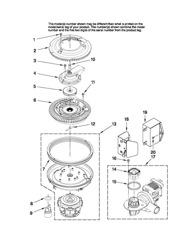 Pump and motor parts
