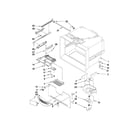 Maytag MFF2558VEW1 freezer liner parts diagram