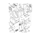 Whirlpool 3RLEQ8600WW0 bulkhead parts diagram