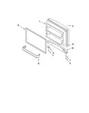 Freezer door parts