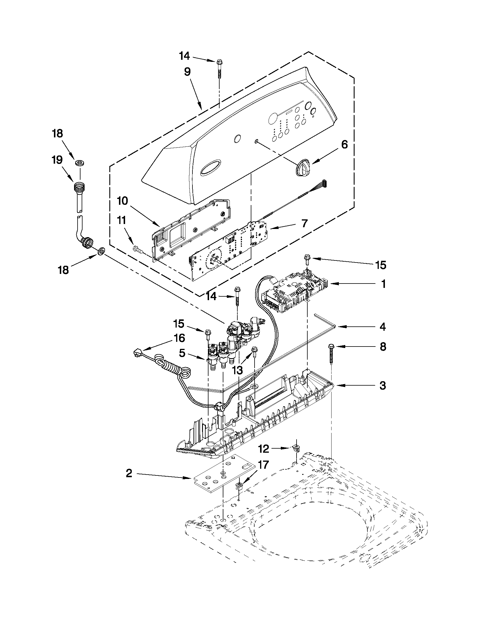 Control panel parts