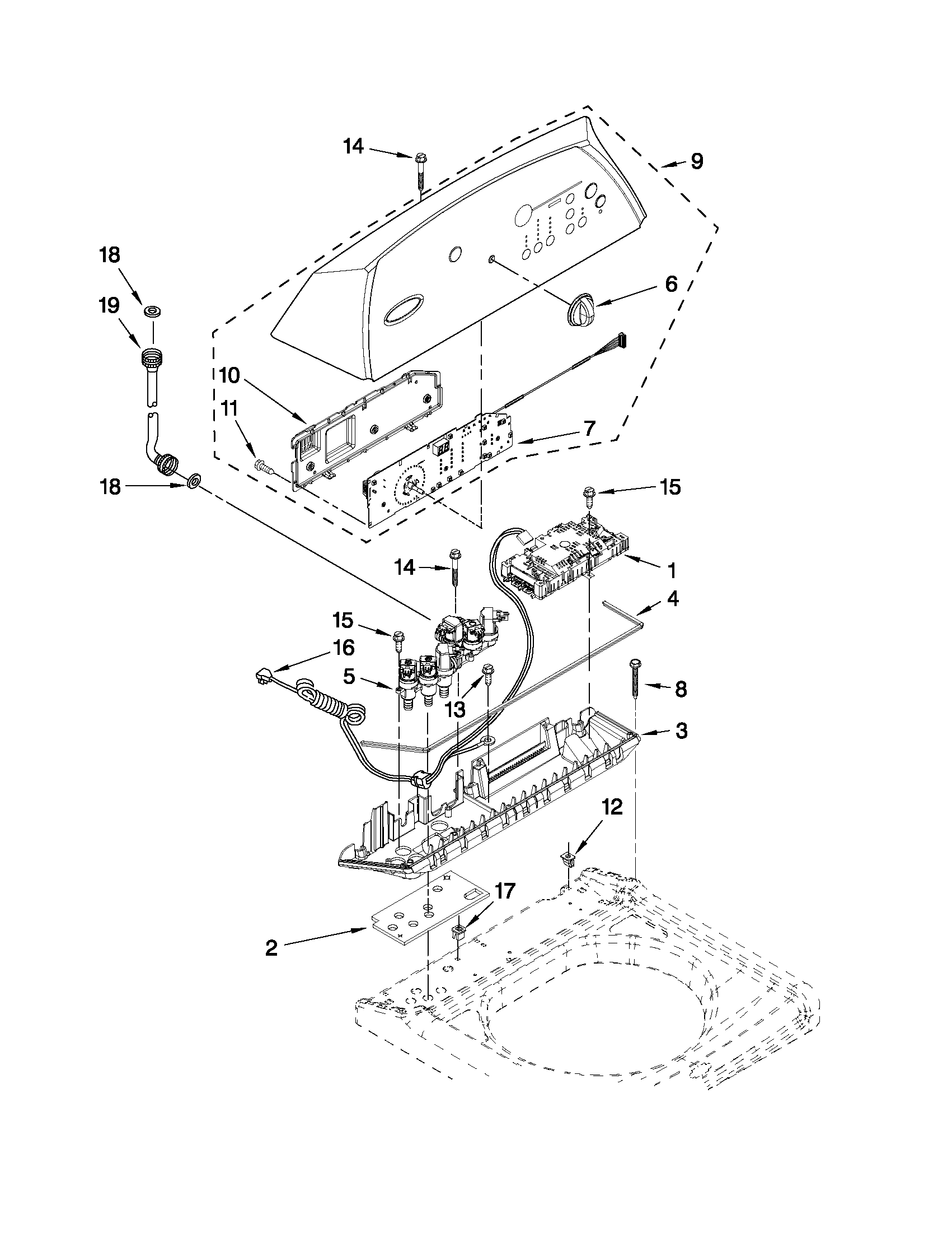 Control panel parts